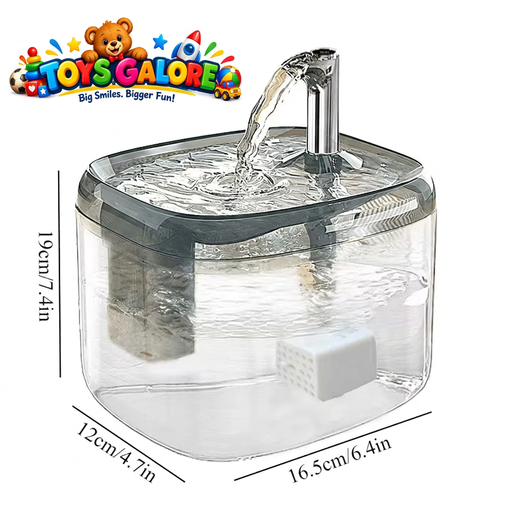 Toysgalore™ auto pet water fountain