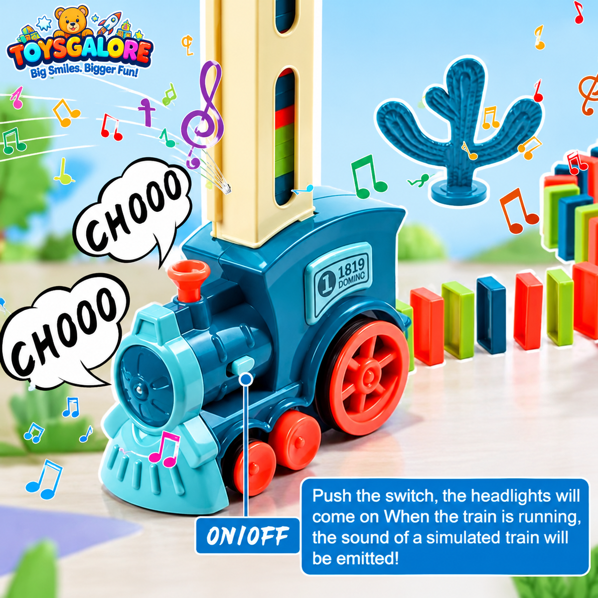 Toysgalore™ Domino Train