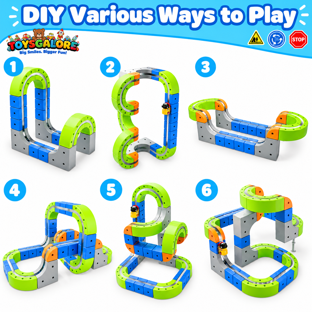 Toysgalore™ Magnetic Train Set