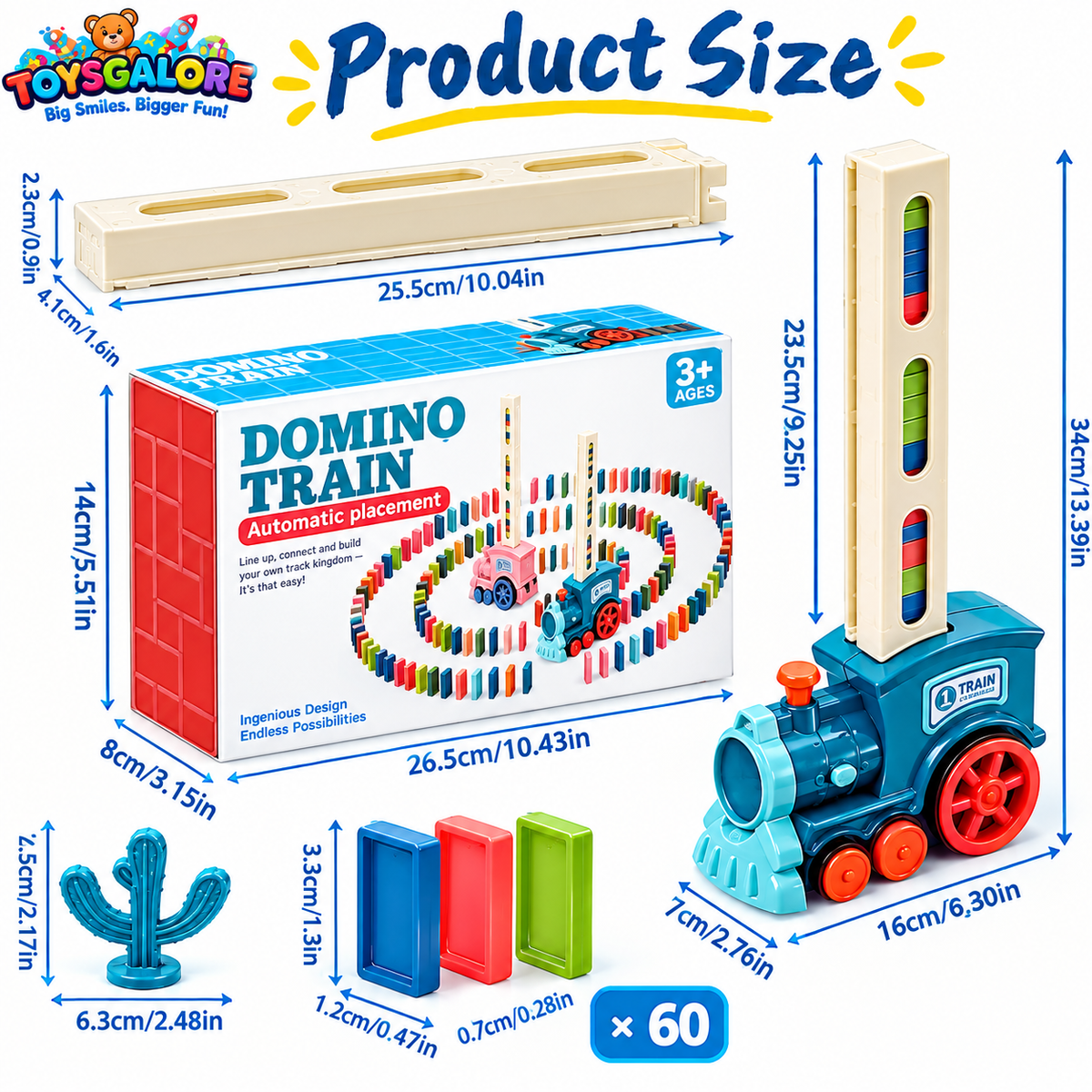Toysgalore™ Domino Train