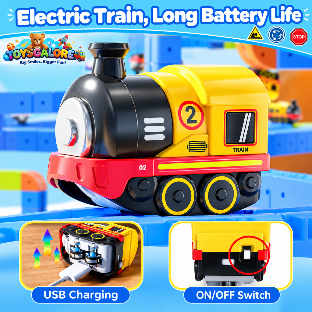 Toysgalore™ Magnetic Train Set