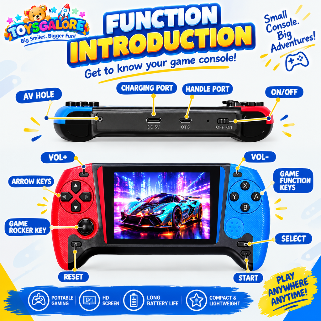 Toysgalore™ Retro Game Console