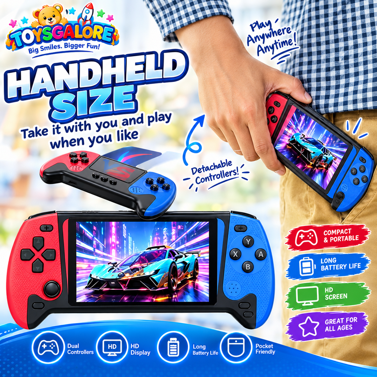 Toysgalore™ Retro Game Console
