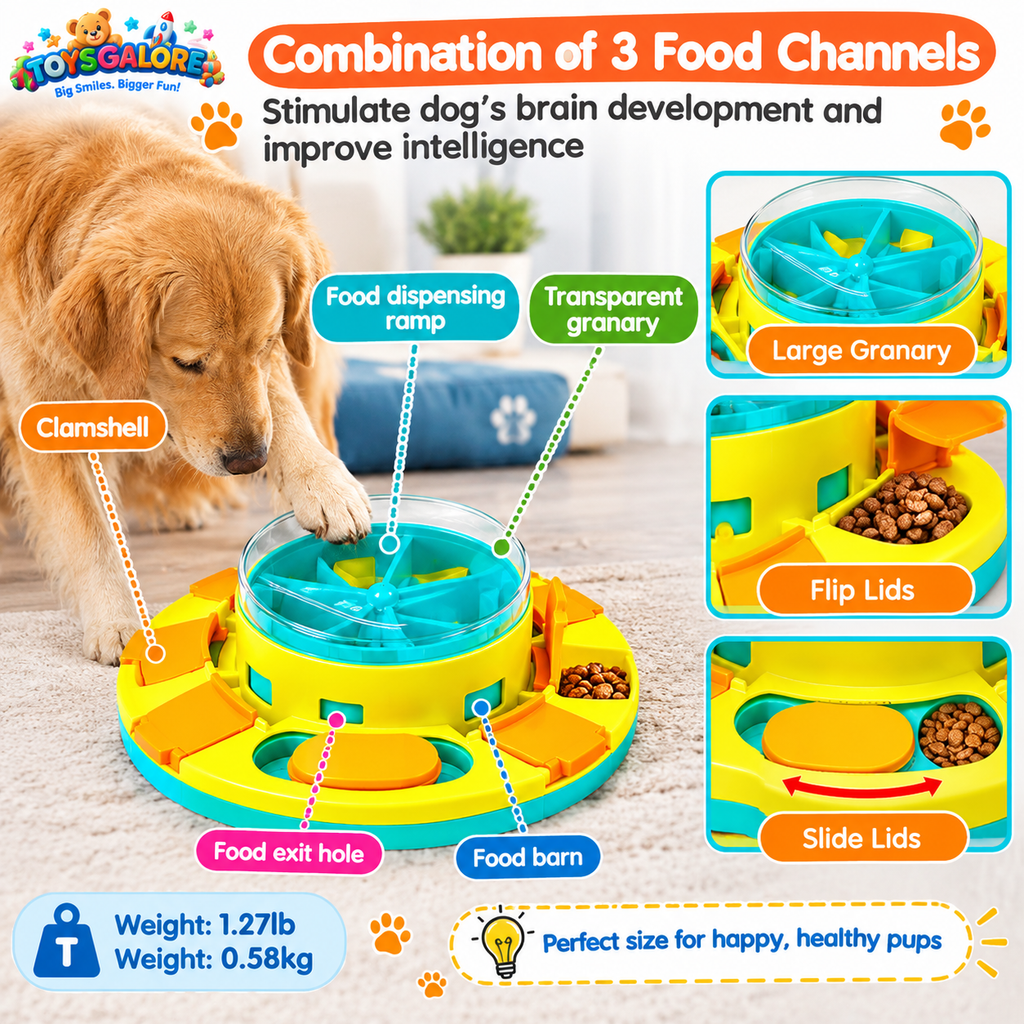 Toysgalore™ Interactive Dog Treat Dispenser