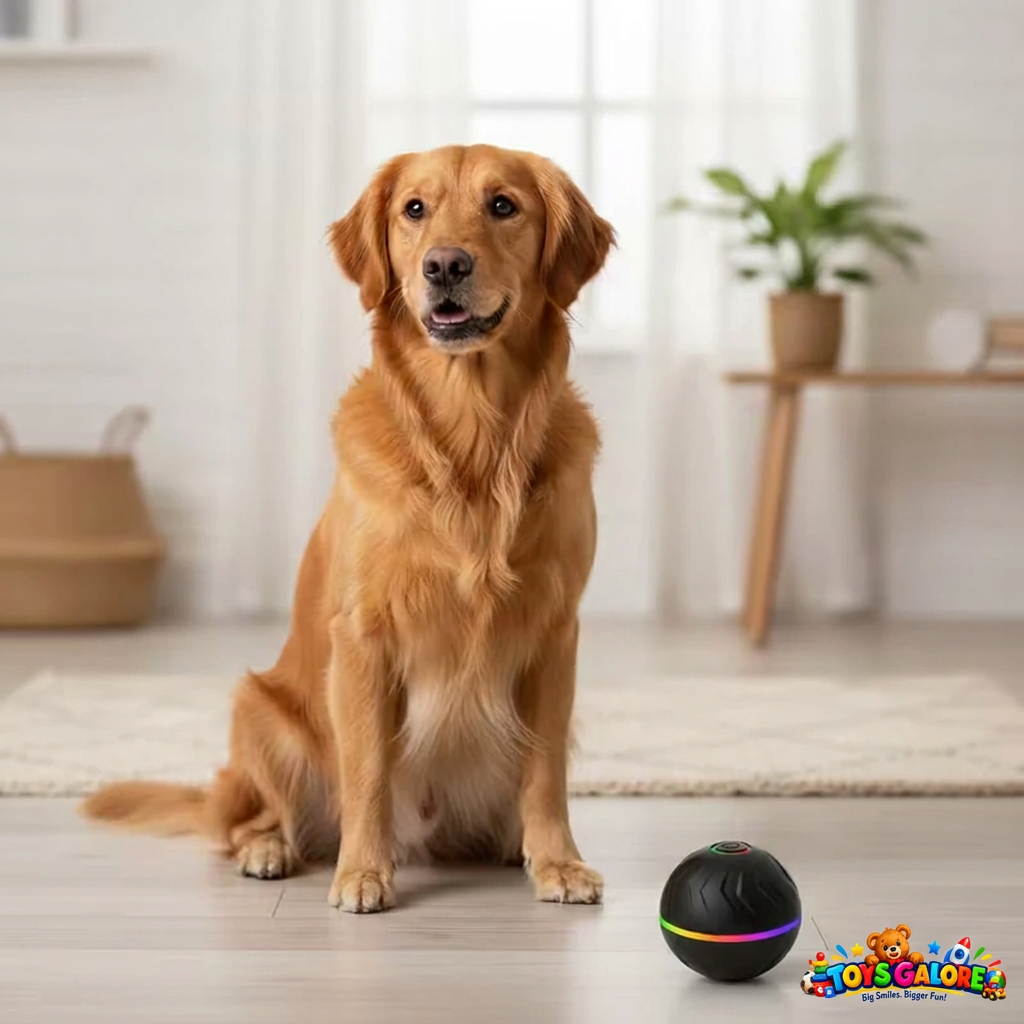Watermarked dog ball image 2