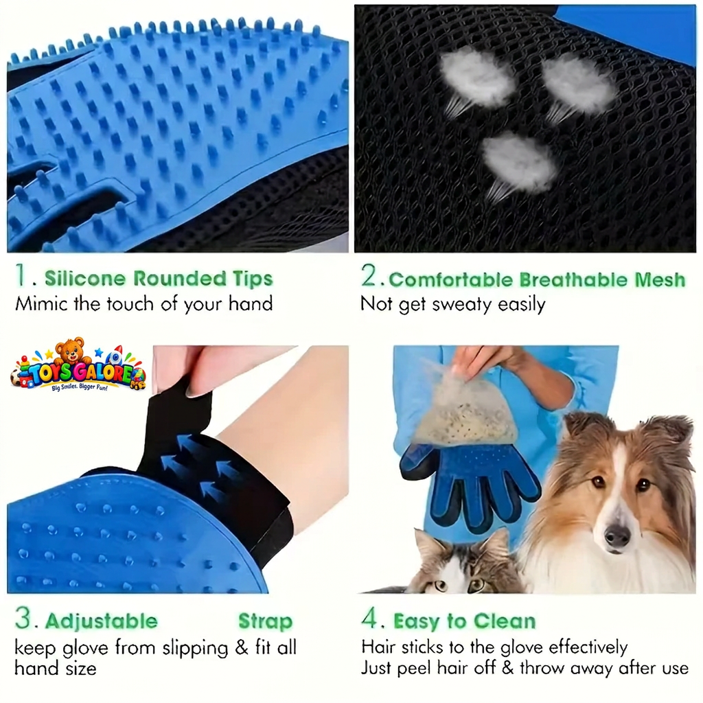 Watermarked glove features