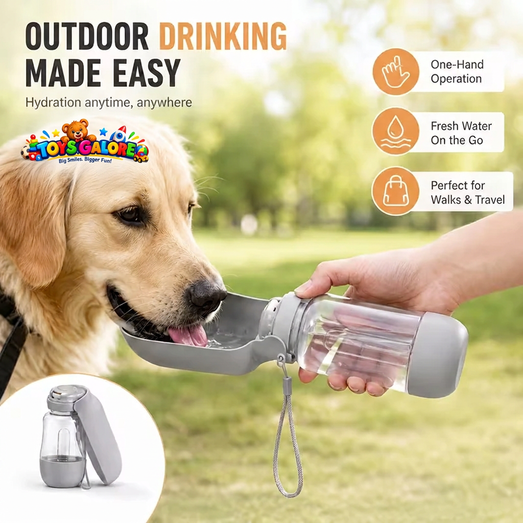 Watermarked outdoor drinking demonstration