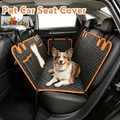 Watermarked pet car seat cover