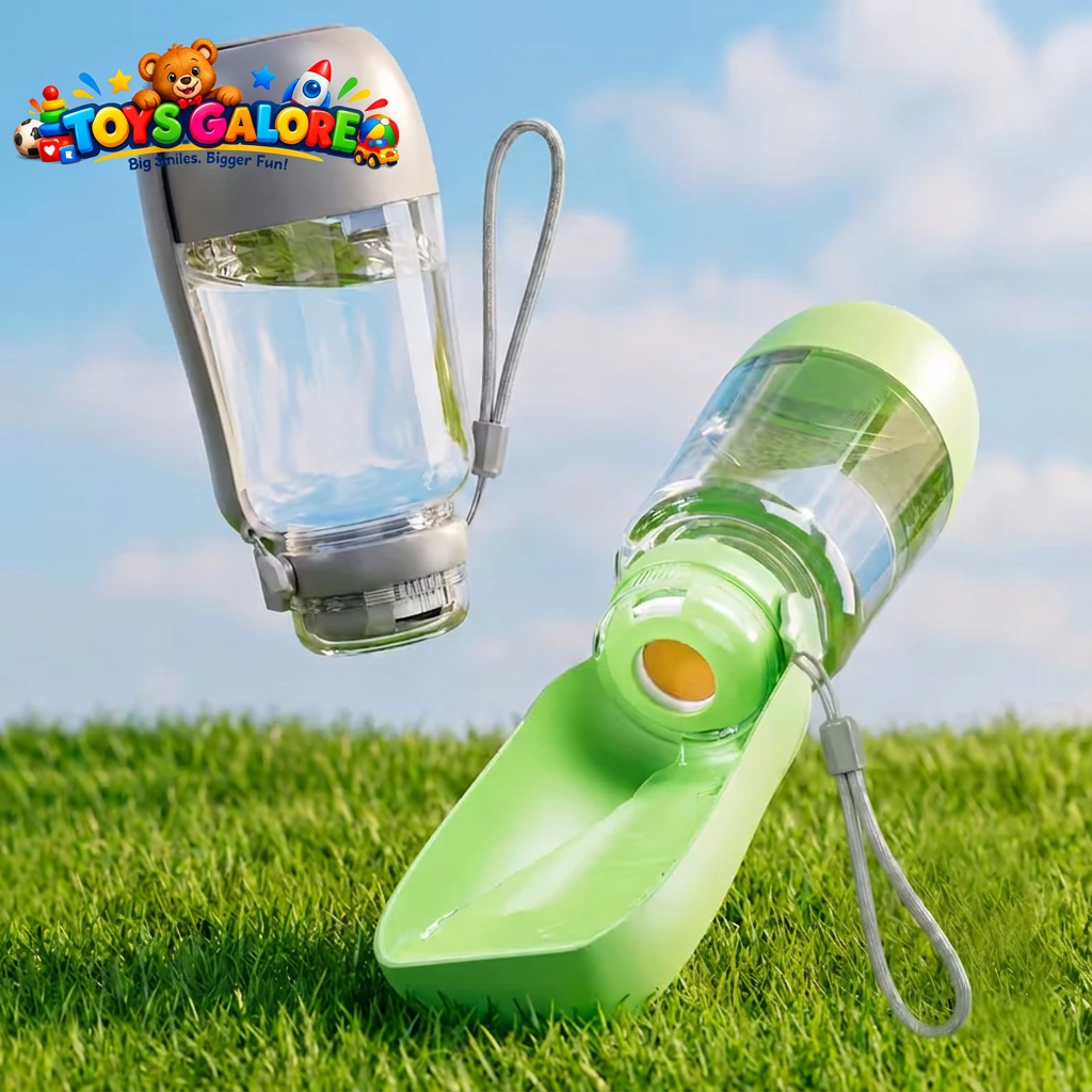 Watermarked pet water bottles